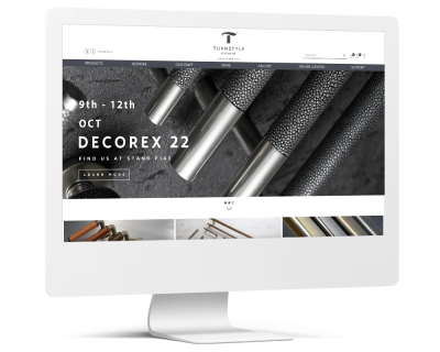 Turnstile website design